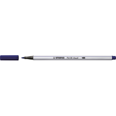STABILO Penna Fibra 68 brush 568/22 prussiano