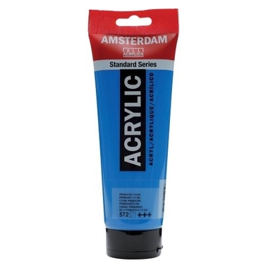 AMSTERDAM Acrylfarbe 250ml 17125720 prim.zyan 572