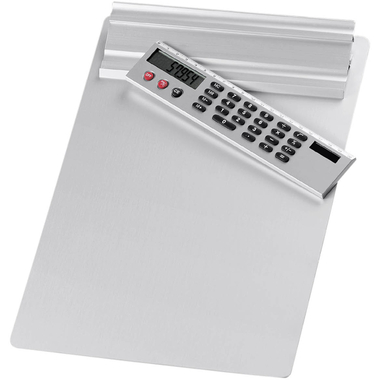 WEDO Klemmbrett aus Aluminium A4 57 954 silber