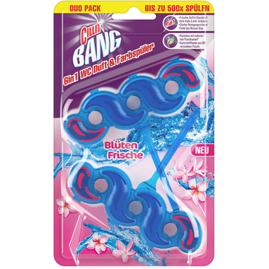 CILLIT BANG WC-Reiniger 6in1 3116705 Blütenfrische 2 Stück