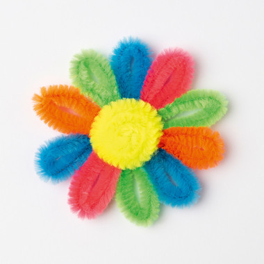 FOLIA Filo di ciniglia 8mmx50cm 778194 neon 100 pezzi