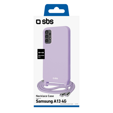 Farbiges Riemen-Halsband-Cover für Samsung Galaxy A13 4G | SBS
