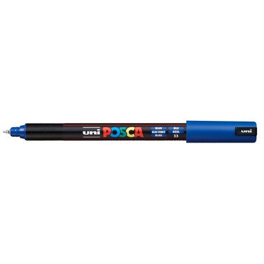 UNI-BALL Fineliner Posca 0.7mm PC-1MR BLUE blu