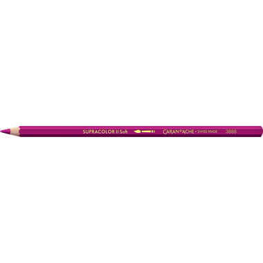 CARAN D'ACHE Crayon coul. Supracolor 3,8mm 3888.350 rouge pourpre