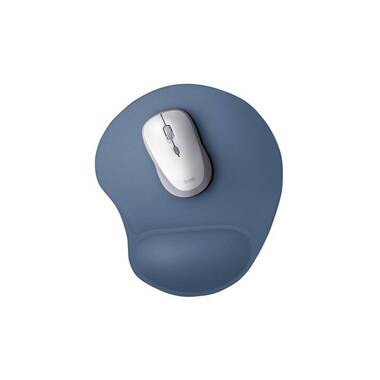 Trust Ergonomische Mausmatte BigFoot Blau/Stahlblau