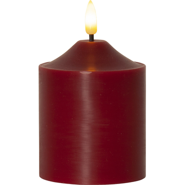 STAR TRADING LED Kerze Flamme 12cm 12.061-61 rot
