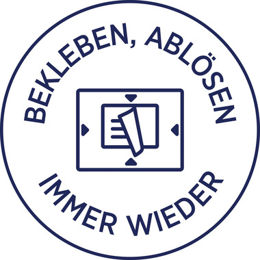 AVERY ZWECKFORM Träger-Etiketten 220x160mm 8003-5 hellgrau 5 Stk./5 Blatt