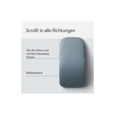 Microsoft Surface Arc Mouse Ozeanblau