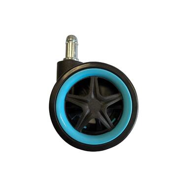 LC-Power Ruote LC-CASTERS-DRIFT Set da 5 Azzurro Chiaro