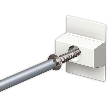 MAUL Bornier MAULgrip 100cm 6245802 blanc, Alu