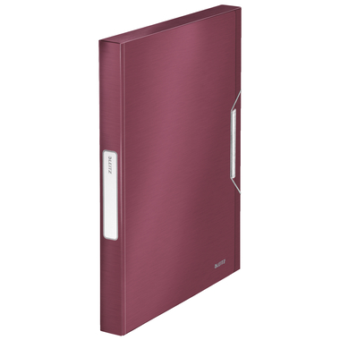 LEITZ Ablagebox Style PP 39560028 granat rot 250x330x37mm