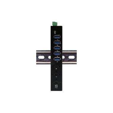 Exsys USB-Hub Industriale USB 3.2 Gen 2 x 1 Hub 7-Porta