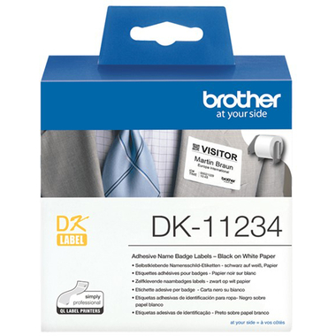 PTOUCH Klebetiketten 60x86mm DK-11234 QL-700/1100 260 Stk./Rolle