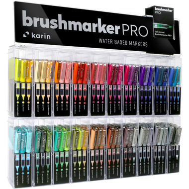KARIN Brush Marker PRO 27C11 Display 240 Stück
