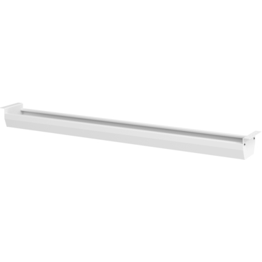 APOLLO Kabelwanne 126cm VK16/W weiss, für 160cm Tische