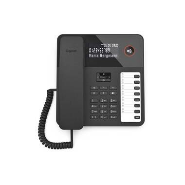 Gigaset Téléphone de bureau DESK 600 Noir