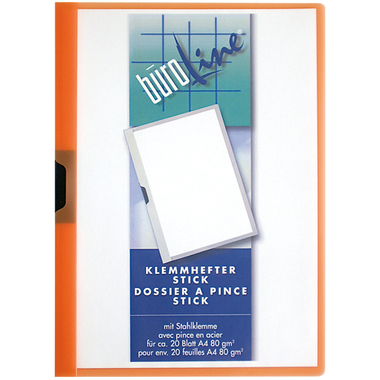 BÜROLINE Klemmhefter A4 667293 rot