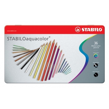 STABILO Crayon de coul.aquacolor 2,8mm 16365 36 Stück 26 pcs.