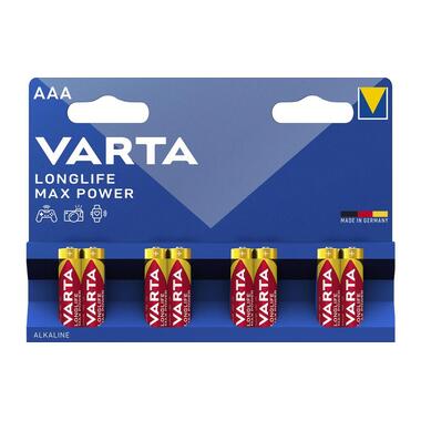 Varta Battery Longlife Max Power AAA, 8 pieces