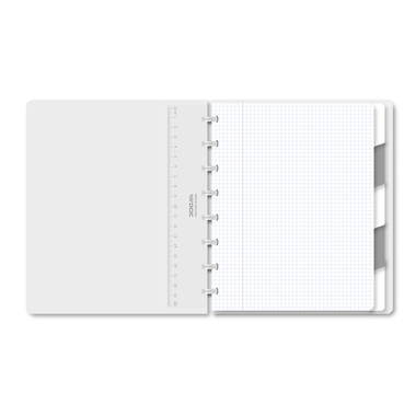 ADOC Quaderno Pap-Ex A5 3044.201 quadrett. trasparente