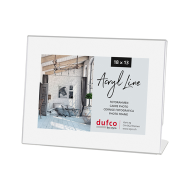 DUFCO Acryl-Bilderrahmen 13x18cm 1420.00085 quer