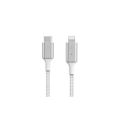 Belkin USB-Ladekabel Boost Charge LED USB-C - Lightning 1.2 m