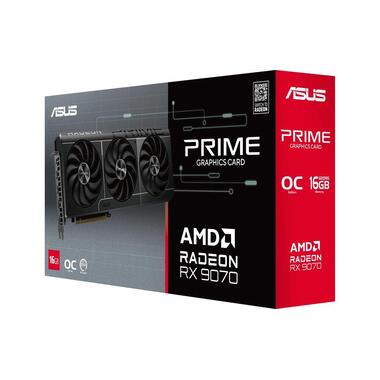 ASUS Graphics Card Prime Radeon RX 9070 OC Edition 16GB