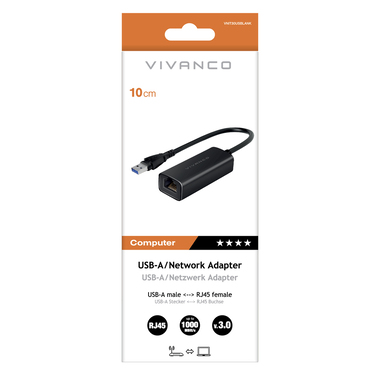 Adattatore LAN/USB-A 3.0 | Vivanco