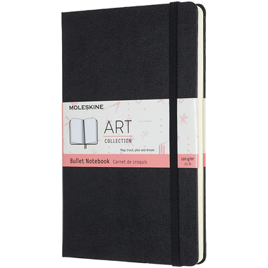 MOLESKINE Taccuino Bullet A5 603357 punti nero, 160 pagine