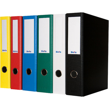 BIELLA Zeigebuch Dinor-Quatro 4cm 12644420U gelb, 4-Ring A4