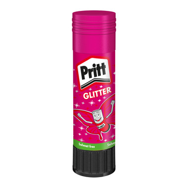 PRITT Klebestift Glitter 20g 900249 pink, rot, gelb