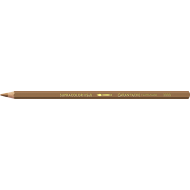 CARAN D'ACHE Crayon coul. Supracolor 3,8mm 3888.037 ocre brun