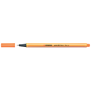 STABILO Fineliner Point 88 0.4mm 88/054 neonorange