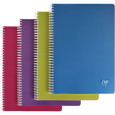 CLAIREFONTAINE LINICOLOR Cahier A4 329116 seyes 90 feuilles