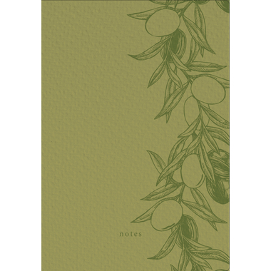 NATUR VERLAG Taccuino crushpaper A5 11010N oliva mono, puntinato