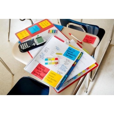 POST-IT Super Sticky Notes 127x76mm 655-6SS-PLAY PLAYFUL Collection 6x90 Blatt