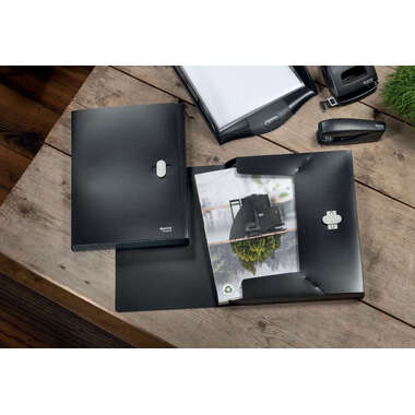 LEITZ Vaschetta potadoc. Recycle A4 4623-00-95 nero