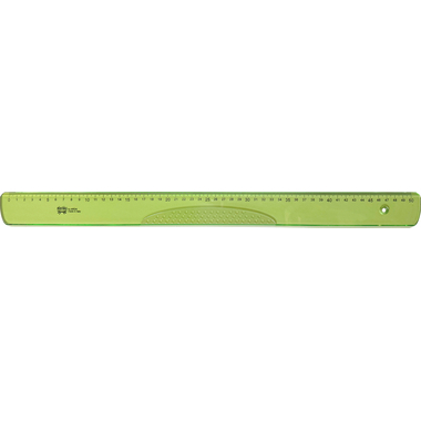 ARDA Massstab Elastika 50cm EL50 Hellgrün transparent