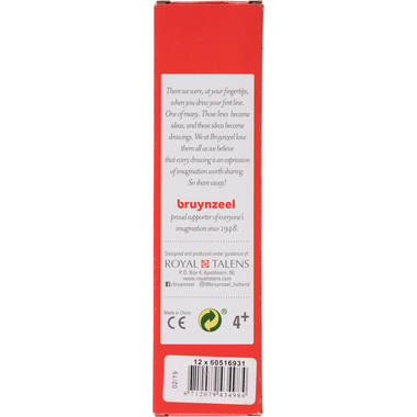 BRUYNZEEL Crayon de couleur Super 3.3mm 60516931 rouge