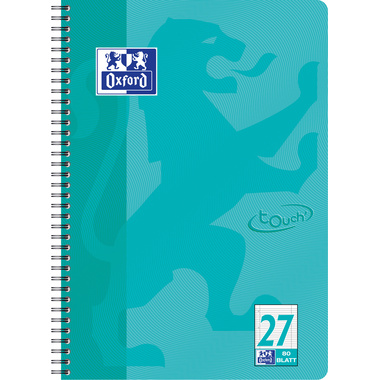 OXFORD Collegeblock Touch A4+ 400086492 ligné, 90g 80 flls.