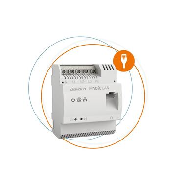 devolo Powerline Magic 2 LAN DINrail