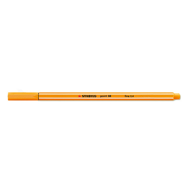 STABILO Fineliner Point 88 0.4mm 88/54 orange