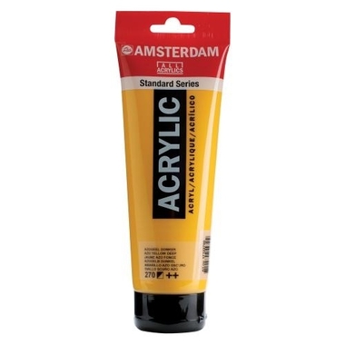 AMSTERDAM Acrylfarbe 250ml 17122700 azogelb dkl. 270