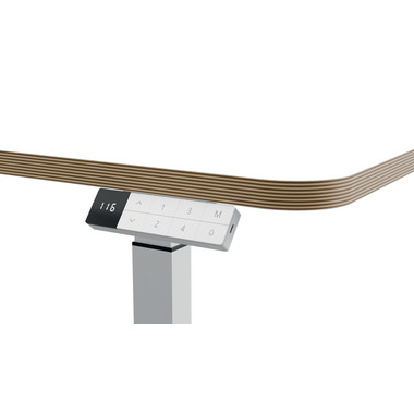 LEITZ Sitz-/Stehtisch ERGO 6534-00-01 elektrisch höhenverstellbar