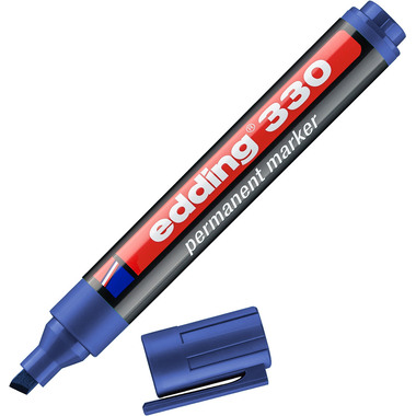 EDDING Permanent Marker 330 1-5mm 330-003 blau