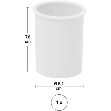 I AM CREATIVE Silikon Giessform 1704.09 Kerzenhalter