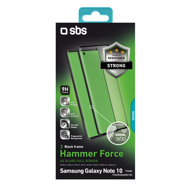 Geschwungenes 4D-Schutzglas für Samsung Galaxy Note 10
