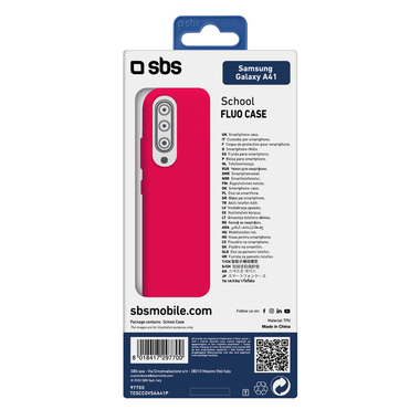 Light, soft fluorescent cover for Samsung Galaxy A41