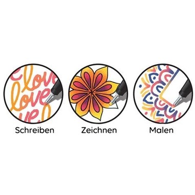 CHAMELEON Fineliner Set 0.3mm FL0602 6 Farben Nature