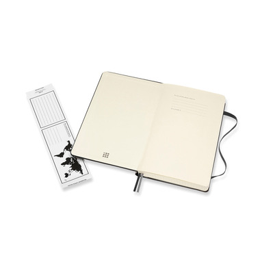 MOLESKINE Taccuino HC L/A5 628011 quadrettato, nero, 400 pagine